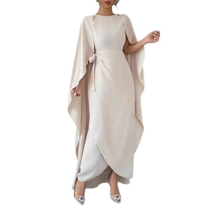 Elegant And Charming Fashion Dress With An Asymmetric Hem